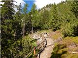 Lech da Sompunt - Rifugio Puez / Puez Hütte